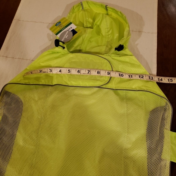 ❤️😍 Host Pick! 🐕❤️  Rain Jacket With Reflective Accents L - Picture 10 of 12